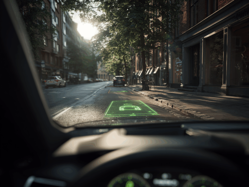 Augmented reality in the automotive industry can provide visually guided, precise, and gamified support, transforming parking from a stressful task into a smoother, more engaging experience.